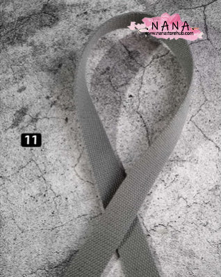 23 Color, 1 Inch Cotton Webbing Heavy Duty Bag handles, bag strap for tote bag Upholstery Webbing ,JD-1867