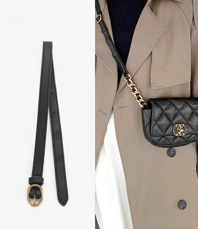 1.5CM High Quality Leather Extend Wrapping, Leather Shoulder Handbag Extend Strap, Replacement Handle , Bag Accessories, JD-3122