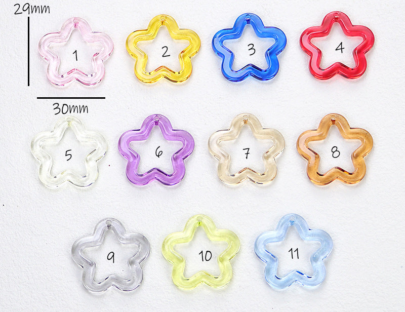 29x30mm Star Acrylic High Quality Purse Chain, Metal Shoulder Handbag Strap,Replacement Handle Chain,Metal Crossbody Bag Chain Strap,JD-3845