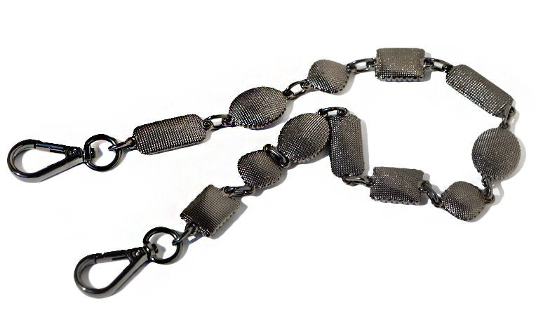 13MM Glass Drill High Quality Purse Chain,Alloy and Glass Drill, Metal Shoulder Handbag Strap,Bag Strap, Bag Accessories, JD-2354