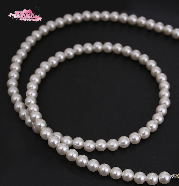 Pearl High Quality Purse Chain,Alloy and Pearl, Metal Shoulder Handbag Strap,Bag Strap, Bag Accessories, JD-72