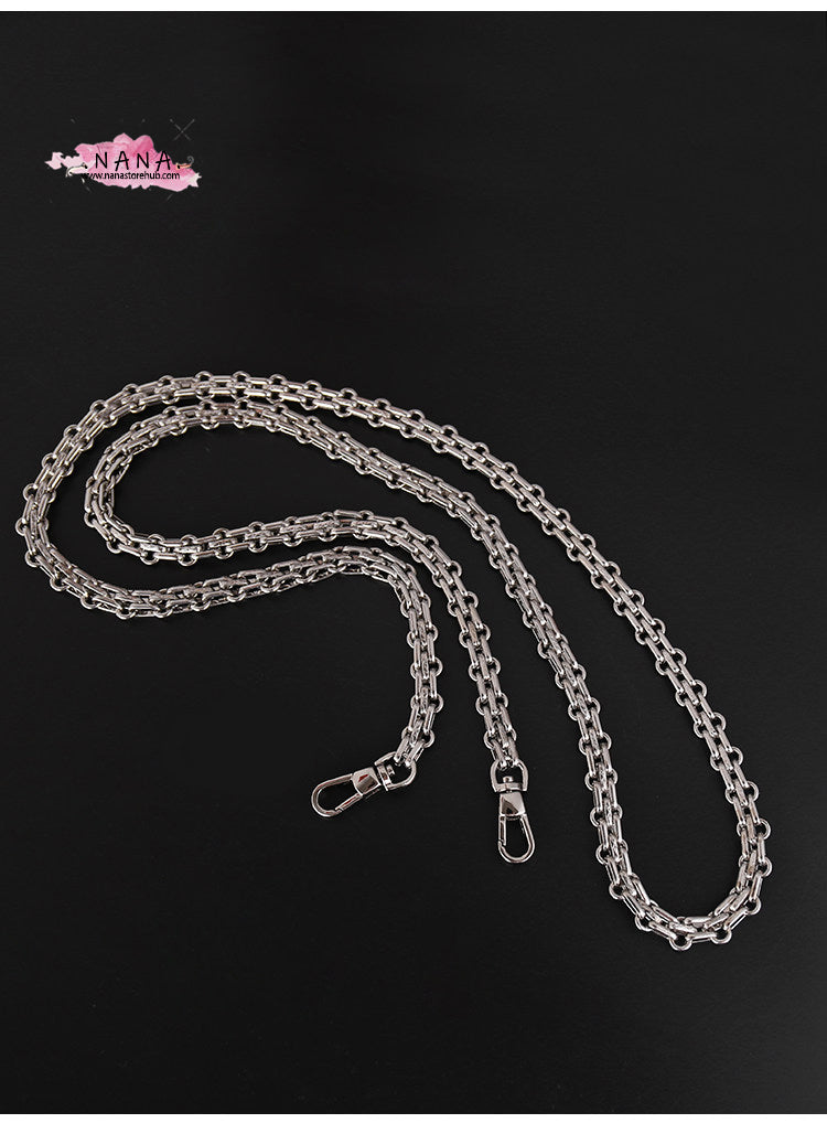 4 color,12mm High Quality Purse Chain Strap,Alloy and Iron,Metal Shoulder Handbag Strap,Purse Replacement Chains,bag accessories, JD-96