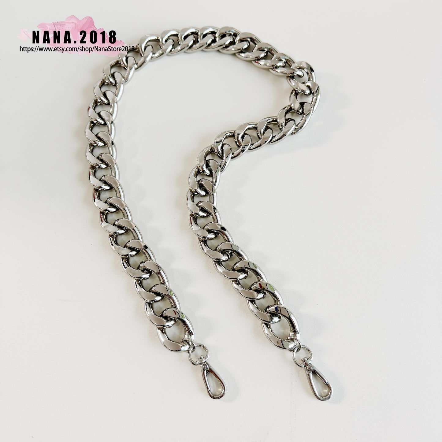 3 Color,27mm High Quality Purse Chain Strap,Alloy and Iron,Metal Shoulder Handbag Strap,Purse Replacement Chains,bag accessories, JD-1098