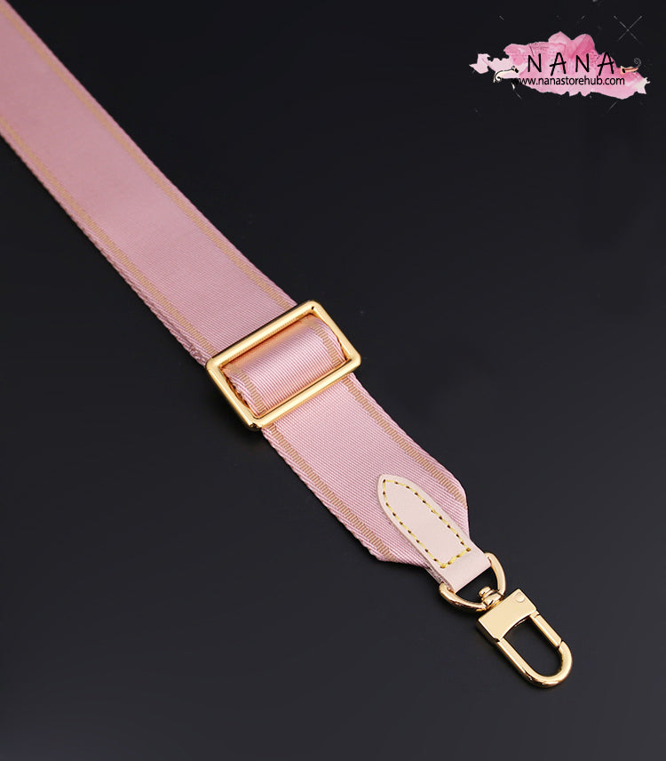 Quality Canvas & Leather Handbag Strap 1 1/2 inch, Replacement Handle, Durable Bag Accessories, JD-1151