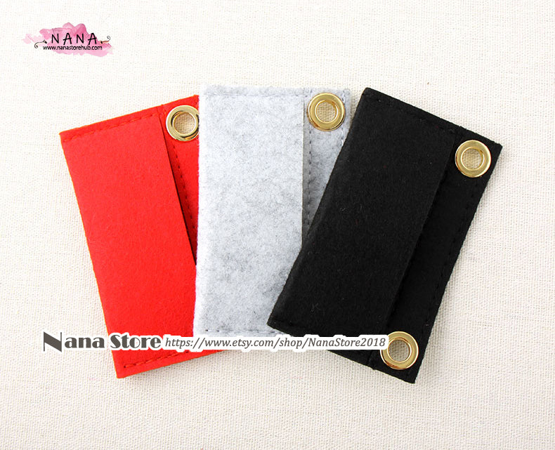 Premium Felt Purse Organizer Insert - Compact 10cm x 5.8cm, Perfect for Mini Handbags, Bag Accessories, JD-1308