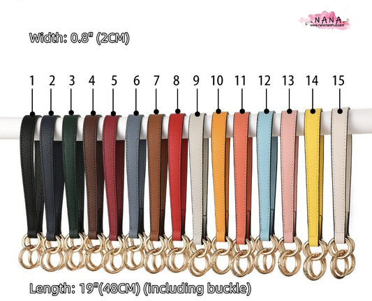 17 Color,2 cm Full grain leather High Quality  Wrapping, Leather Shoulder Handbag Strap, Replacement Handle , Bag Accessories, JD-1443