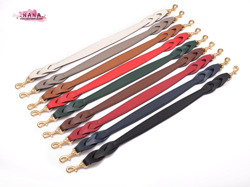 9 Color,1 inch Full grain leather High Quality  Wrapping, Leather Shoulder Handbag Strap, Replacement Handle , Bag Accessories, JD-1445