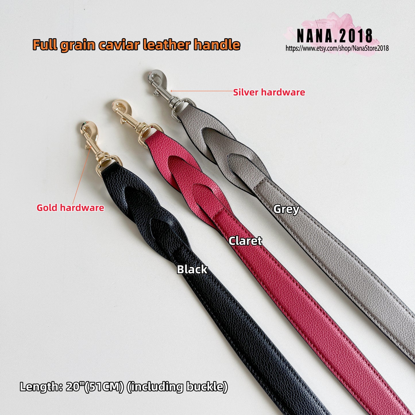 9 Color,1 inch Full grain leather High Quality  Wrapping, Leather Shoulder Handbag Strap, Replacement Handle , Bag Accessories, JD-1445