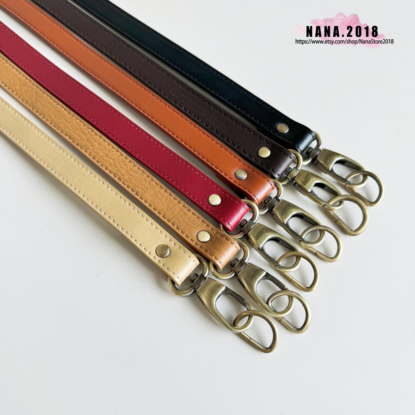 6 Color,Full Grain Leather,High Quality Leather Wrapping, Leather Shoulder Handbag Strap, Replacement Handle , Bag Accessories, JD-145