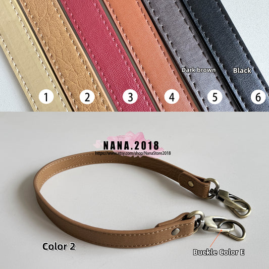 6 Color,Full Grain Leather,High Quality Leather Wrapping, Leather Shoulder Handbag Strap, Replacement Handle , Bag Accessories, JD-145