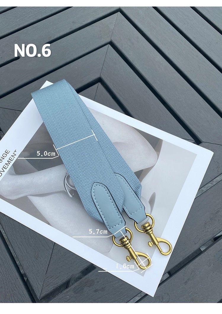 5CM Canvas Leather Bag Strap,High Quality Canvas Strap,Canvas Shoulder Handbag Strap, Replacement Handle ,Bag Accessories,JD-1462