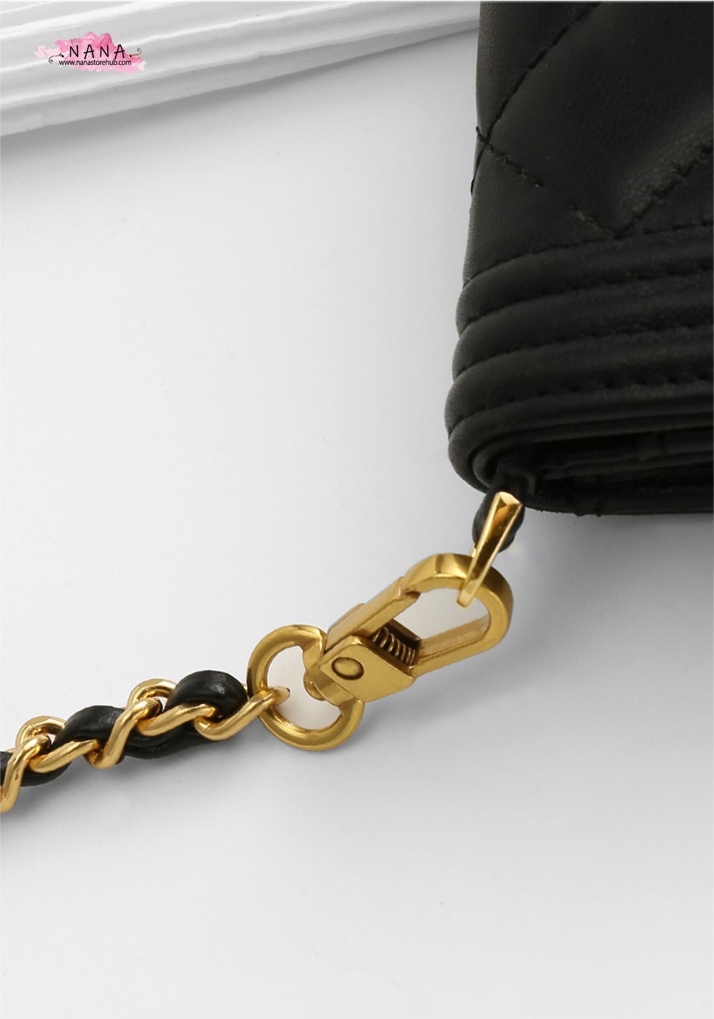 4 Color,7mm High Quality Purse Chain,Alloy and Leather, Metal Shoulder Handbag Strap,Bag Strap, Bag Accessories, Detachable,JD-1552