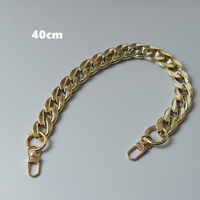 Acrylic High Quality Purse Chain, Metal Shoulder Handbag Strap, Replacement Handle Chain, Metal Crossbody Bag Chain Strap LD-1577