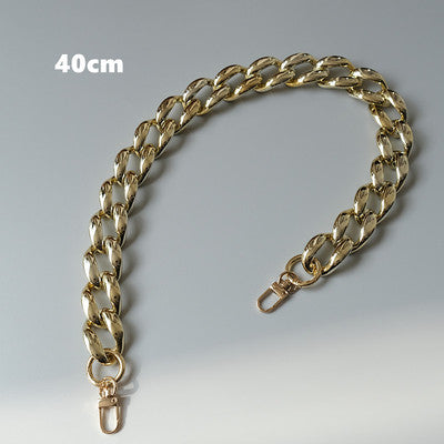 Acrylic High Quality Purse Chain, Metal Shoulder Handbag Strap, Replacement Handle Chain, Metal Crossbody Bag Chain Strap LD-1577