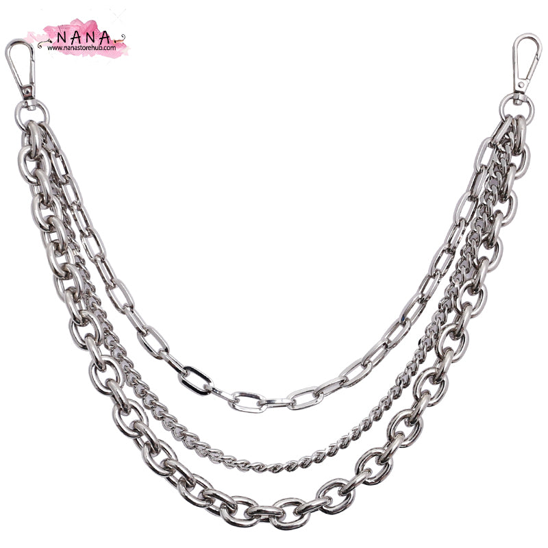 2 color,High Quality Purse Chain Strap,Alloy and Iron, Metal Shoulder Handbag Strap,Purse Replacement Chains,bag accessories, JD-1587