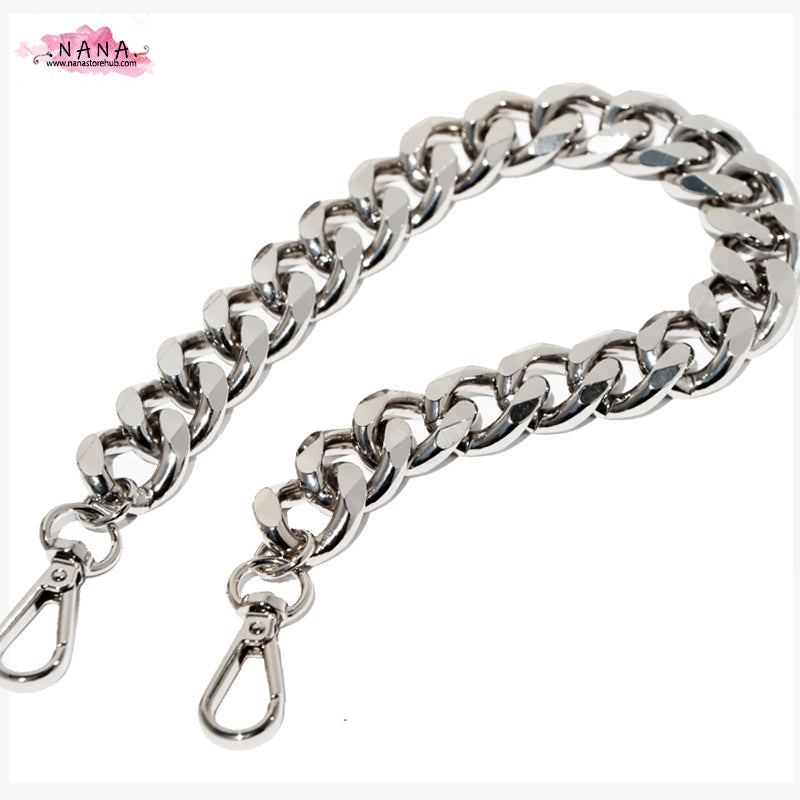 3 Color ,22mm High Quality Purse Chain Strap,Alloy and Iron,Metal Shoulder Handbag Strap,Purse Replacement Chains,bag accessories, JD-1598