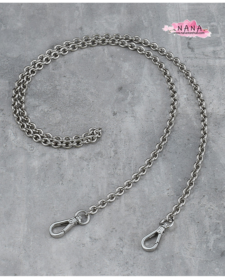 8mm High Quality Purse Chain Strap,Alloy and Iron, Metal Shoulder Handbag Strap,Purse Replacement Chains,bag accessories, JD-1621