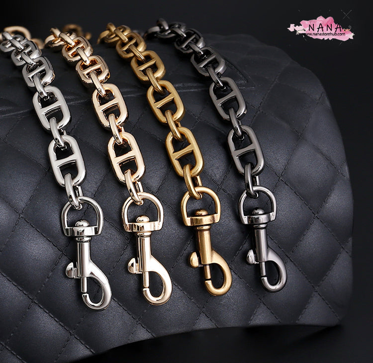 13mm High Quality Purse Chain Strap,Alloy and Iron, Metal Shoulder Handbag Strap,Purse Replacement Chains,bag accessories, JD-1724