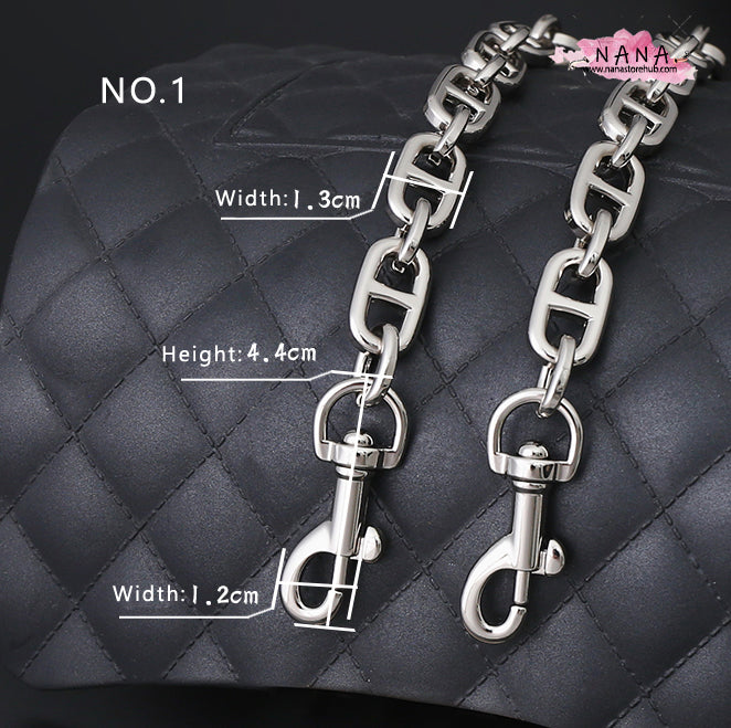 13mm High Quality Purse Chain Strap,Alloy and Iron, Metal Shoulder Handbag Strap,Purse Replacement Chains,bag accessories, JD-1724