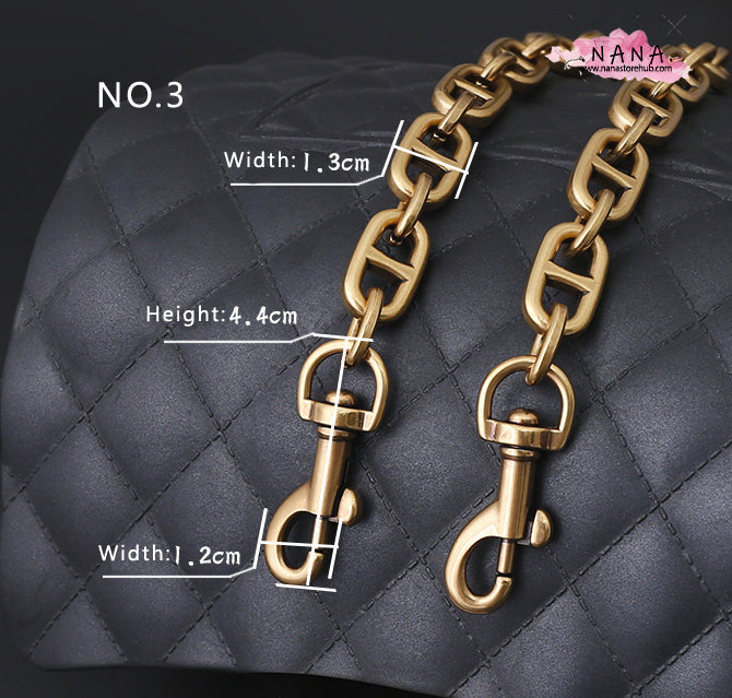 13mm High Quality Purse Chain Strap,Alloy and Iron, Metal Shoulder Handbag Strap,Purse Replacement Chains,bag accessories, JD-1724