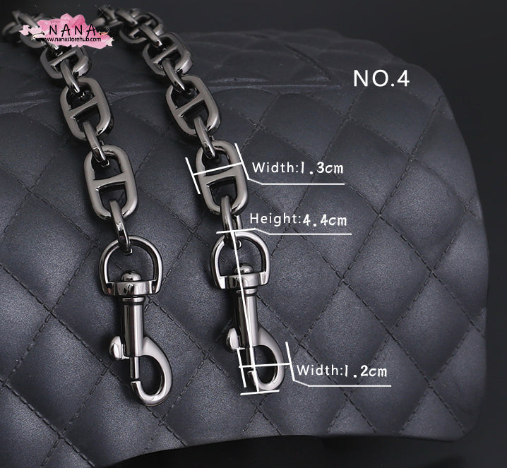 13mm High Quality Purse Chain Strap,Alloy and Iron, Metal Shoulder Handbag Strap,Purse Replacement Chains,bag accessories, JD-1724