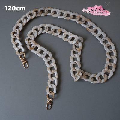 Acrylic High Quality Purse Chain - Stylish Metal Shoulder Handbag Strap and Replacement Handle Chain - LD-1764