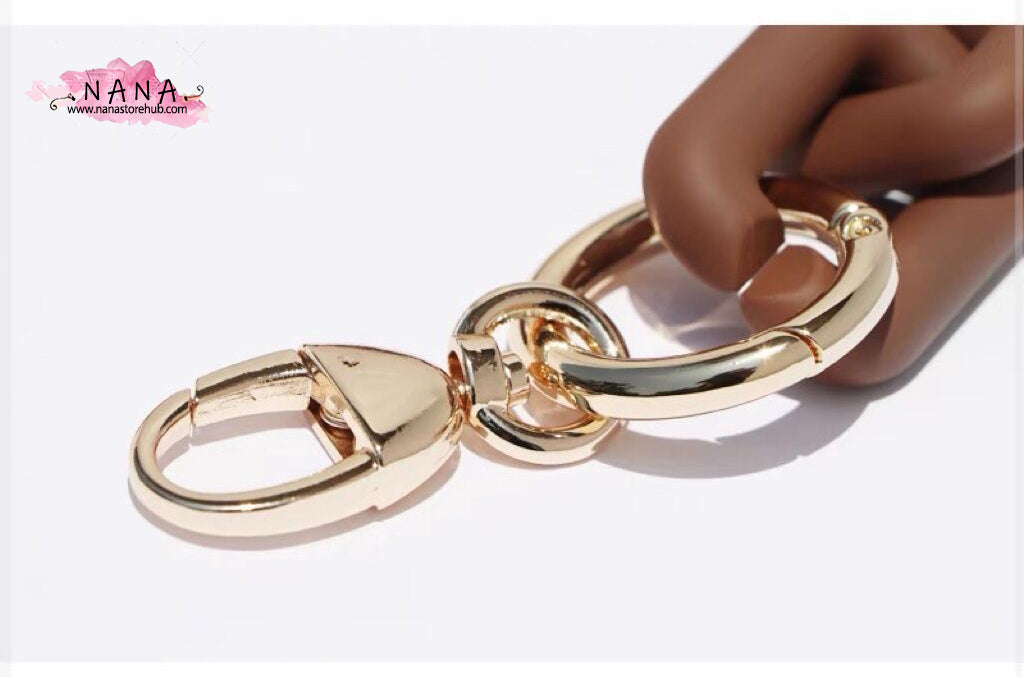 32mm Acrylic High Quality Purse Chain, Metal Shoulder Handbag Strap, Replacement Handle Chain, Metal Crossbody Bag Chain Strap LD-1795