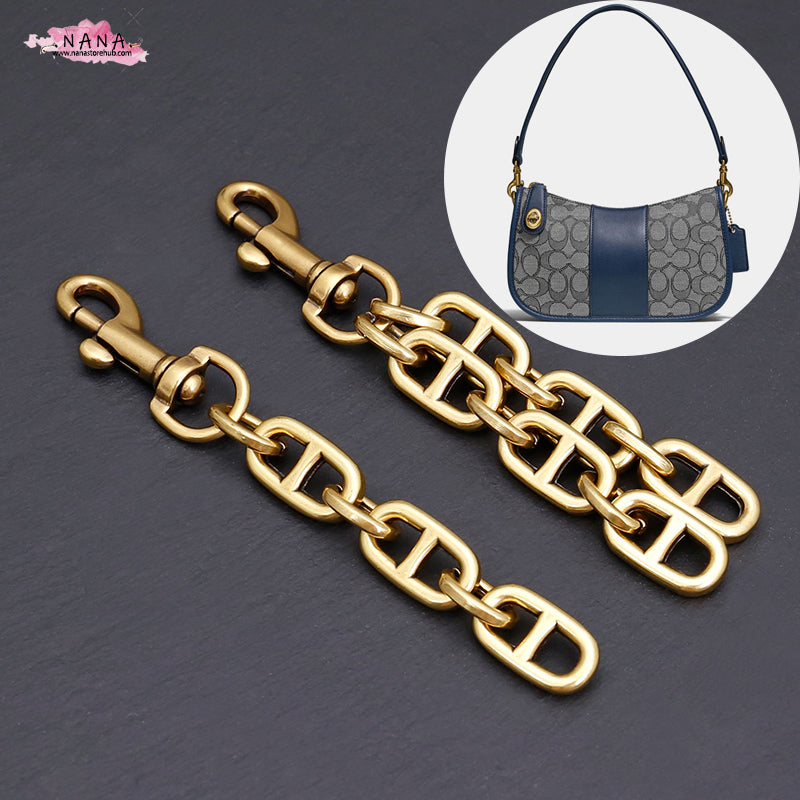 13mm Old gold High Quality Purse Extension Chain, Metal Shoulder Extension Handbag Strap,Bag Strap, Bag Accessories, JD-1850