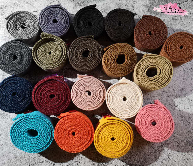 23 Color, 1 Inch Cotton Webbing  Heavy Duty Bag handles, bag strap for tote bag Upholstery Webbing ,JD-1867