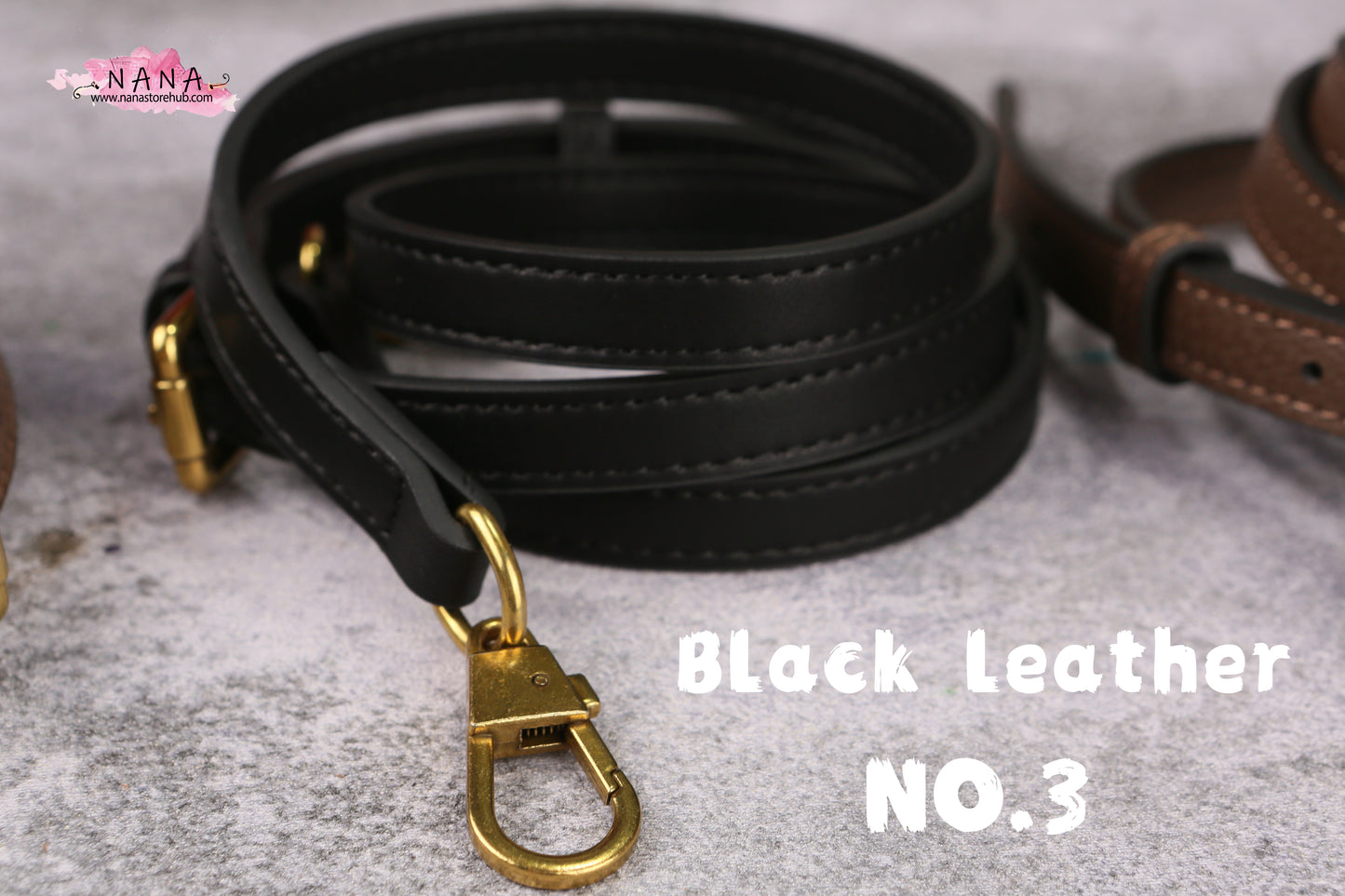 High Quality Microfiber Leather Wrapping, Leather Shoulder Handbag Strap, Replacement Handle , Bag Accessories, JD-1907