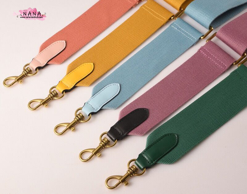 2 inch Canvas Leather Bag Strap,High Quality Canvas Strap,Canvas Shoulder Handbag Strap, Replacement Handle ,Bag Accessories,F-11/JD-2002