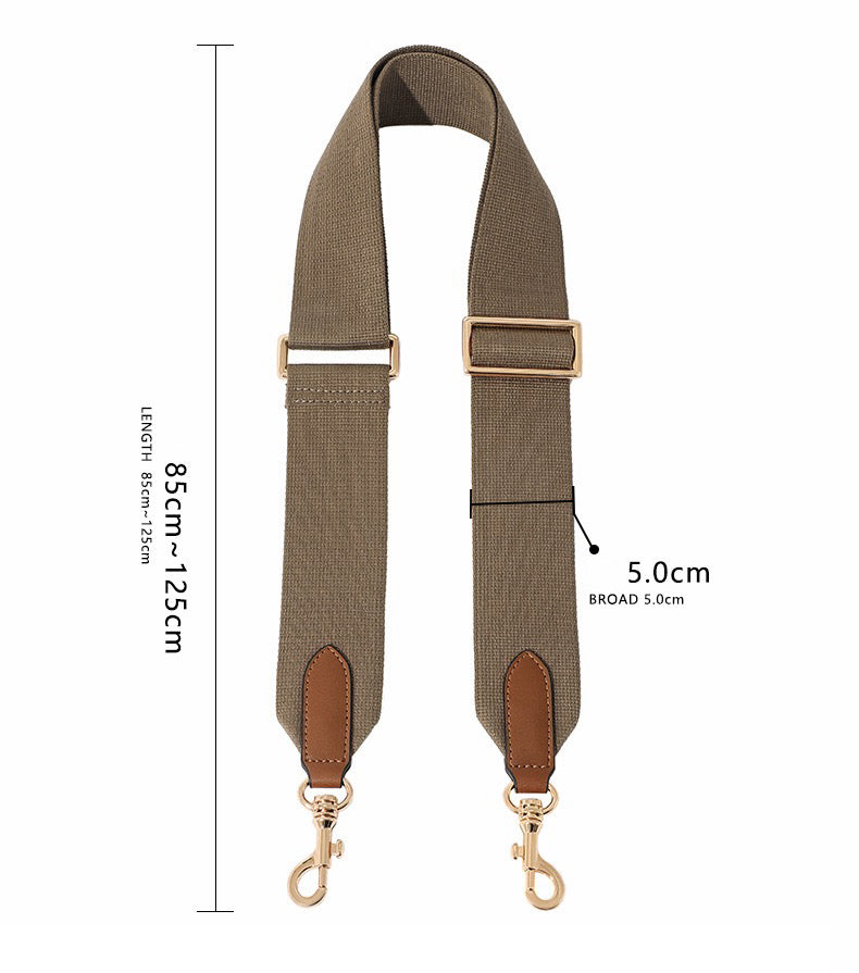 2 inch Canvas Leather Bag Strap,High Quality Canvas Strap,Canvas Shoulder Handbag Strap, Replacement Handle ,Bag Accessories,F-11/JD-2002