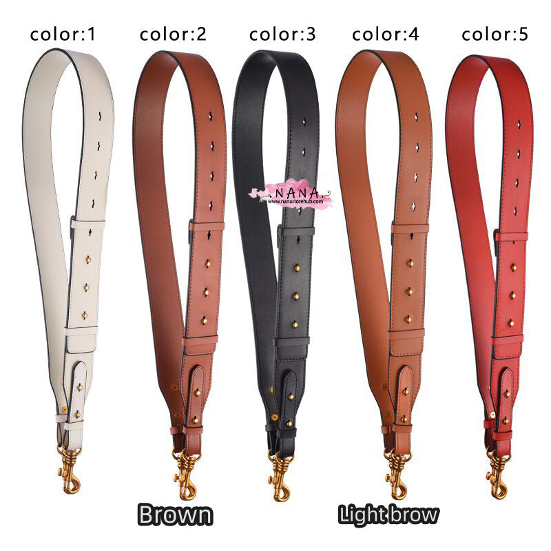 4CM Full Grain Leather Bag Strap,High Quality  Leather Wrapping, Leather Shoulder Handbag Strap,Replacement Handle,Bag Accessories,JD-2009