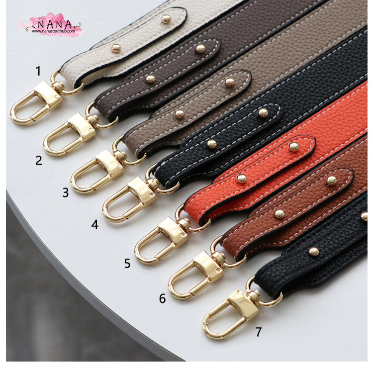 High Quality Cow Leather Wrapping, Caviar Cow Leather Shoulder Handbag Strap, Replacement Handle , Bag Accessories, JD-2013