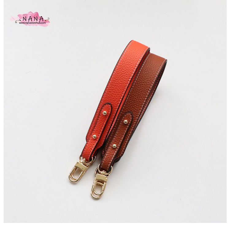 High Quality Cow Leather Wrapping, Caviar Cow Leather Shoulder Handbag Strap, Replacement Handle , Bag Accessories, JD-2013