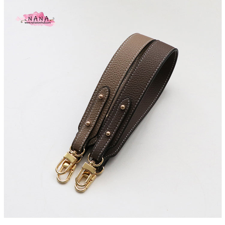 High Quality Cow Leather Wrapping, Caviar Cow Leather Shoulder Handbag Strap, Replacement Handle , Bag Accessories, JD-2013