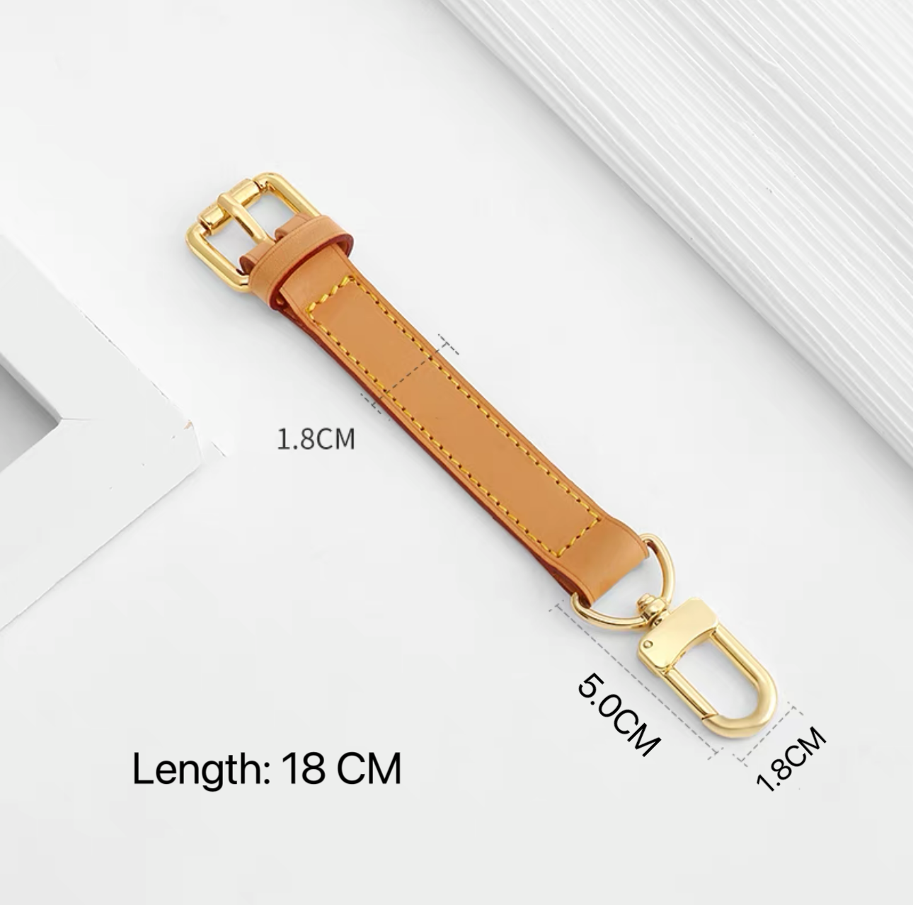 18mm High Quality Full Grain Leather Adjust the Buckle, Metal Shoulder Extension Handbag Strap,Bag Strap, Bag Accessories, JD-2026