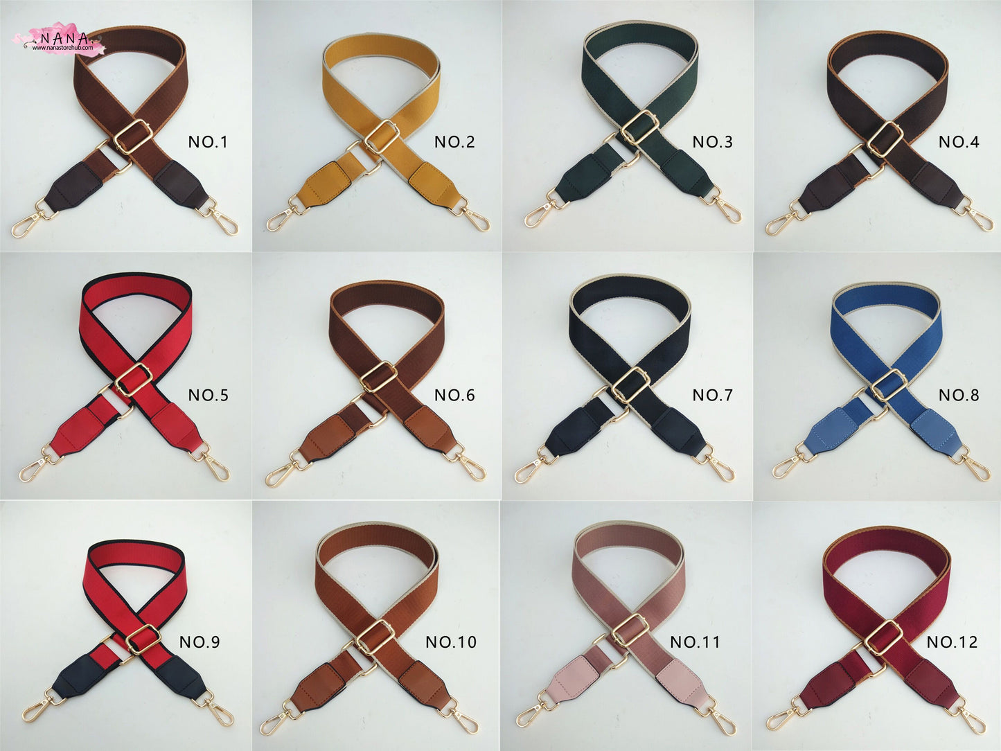 14 Color, 1 1/2 inch Canvas Bag Strap,High Quality Canvas Strap,Canvas Shoulder Handbag Strap,Replacement Handle ,Bag Accessories,JD-2039