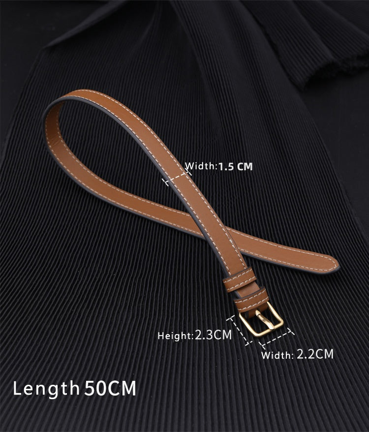 17mm High Quality Microfiber Leather Adjust the Buckle, Metal Shoulder Extension Handbag Strap,Bag Strap, Bag Accessories, JD-2073