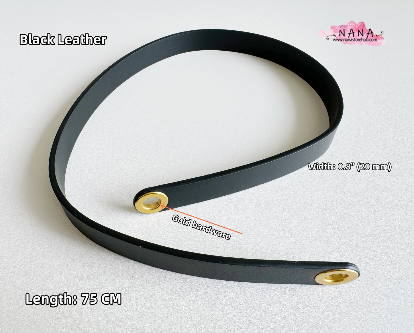 Full Grain Leather,High Quality Leather Wrapping, Leather Shoulder Handbag Strap, Replacement Handle , Bag Accessories, JD-2074