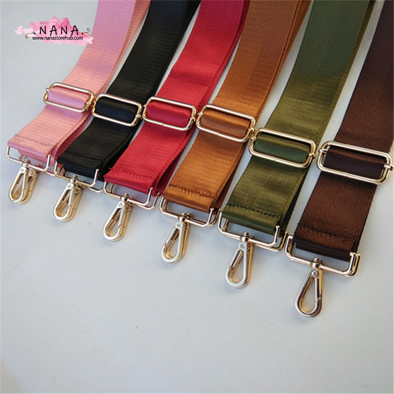 17 Color, 5CM Canvas Nylon Bag Strap,High Quality Nylon Strap,Canvas Shoulder Handbag Strap,Replacement Handle ,Bag Accessories,JD-2116