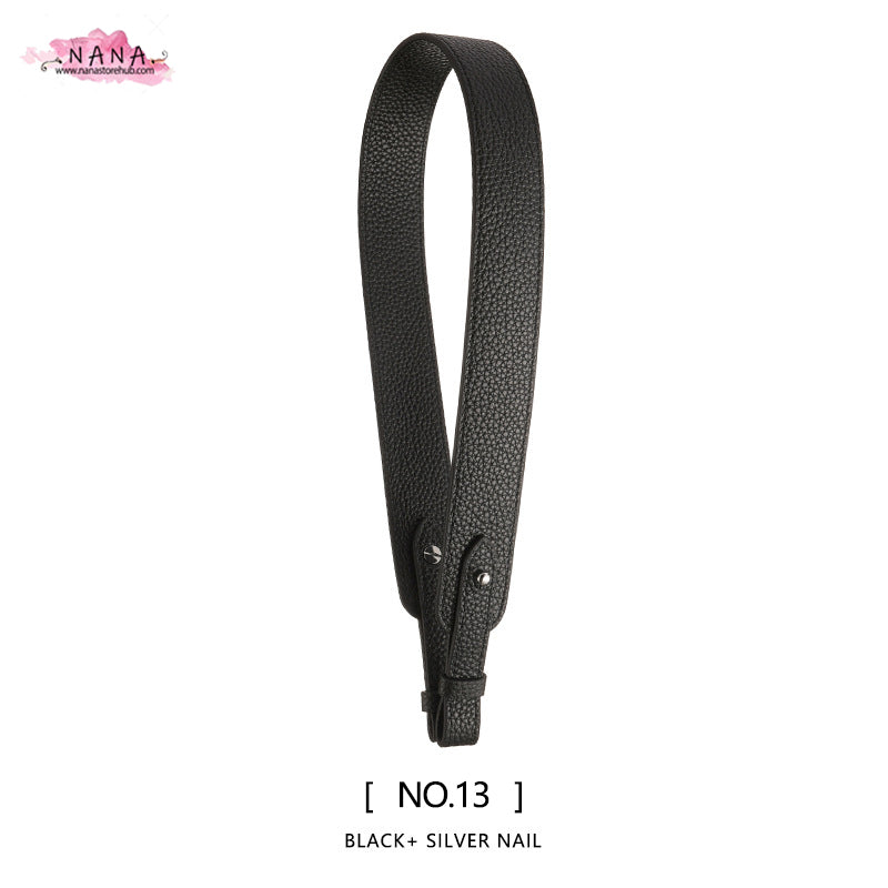 High Quality Cow Leather Wrapping, Caviar Cow Leather Shoulder Handbag Strap, Replacement Handle , Bag Accessories, JD-2128