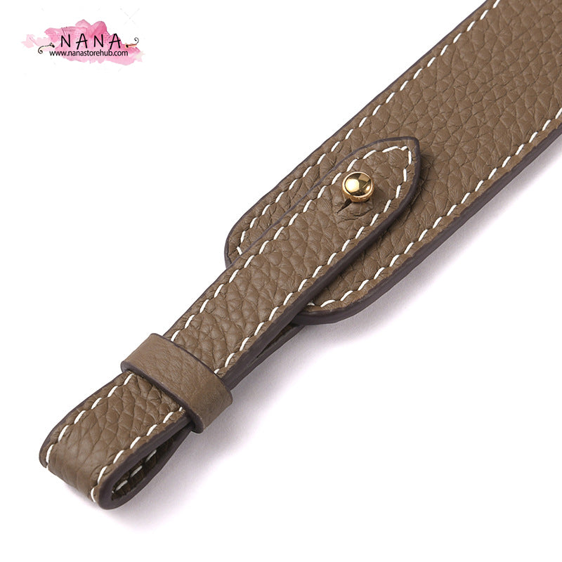 High Quality Cow Leather Wrapping, Caviar Cow Leather Shoulder Handbag Strap, Replacement Handle , Bag Accessories, JD-2128