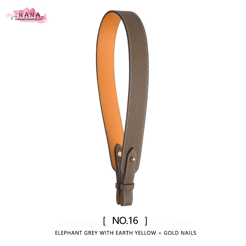 High Quality Cow Leather Wrapping, Caviar Cow Leather Shoulder Handbag Strap, Replacement Handle , Bag Accessories, JD-2128