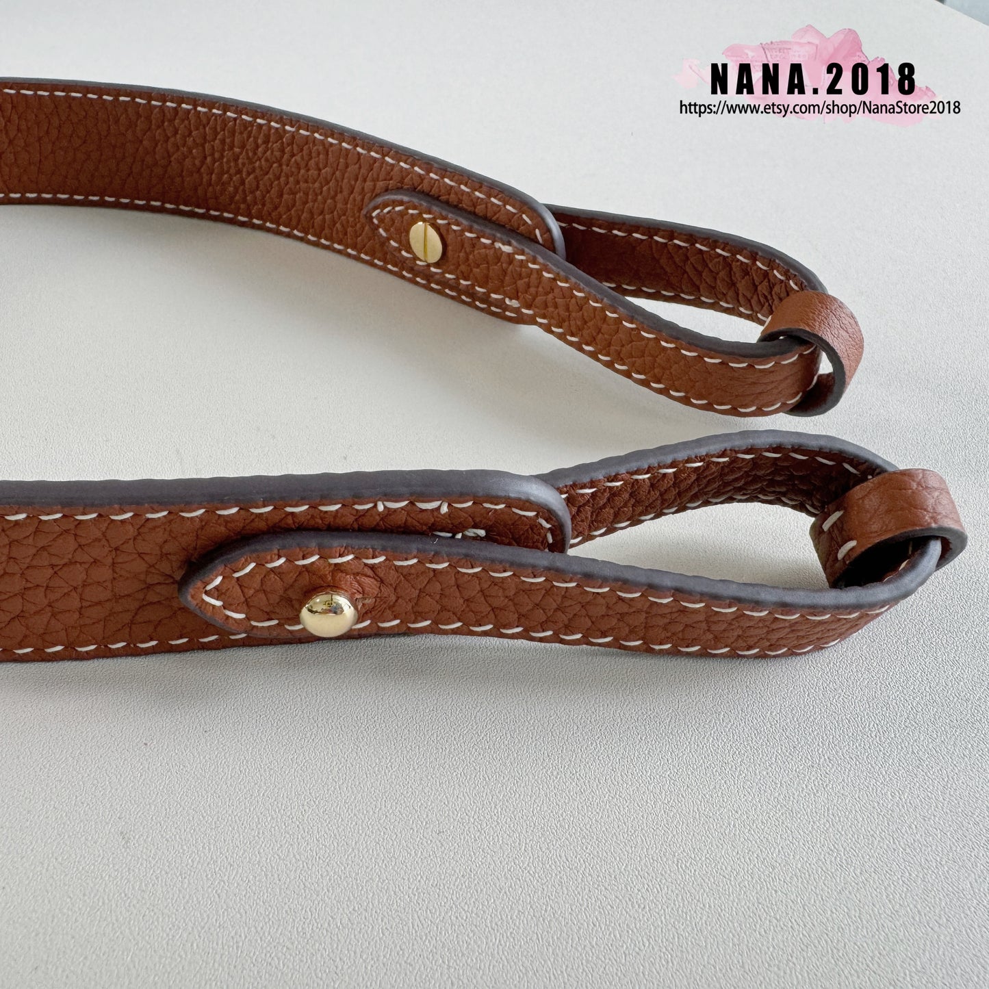 High Quality Cow Leather Wrapping, Caviar Cow Leather Shoulder Handbag Strap, Replacement Handle , Bag Accessories, JD-2128