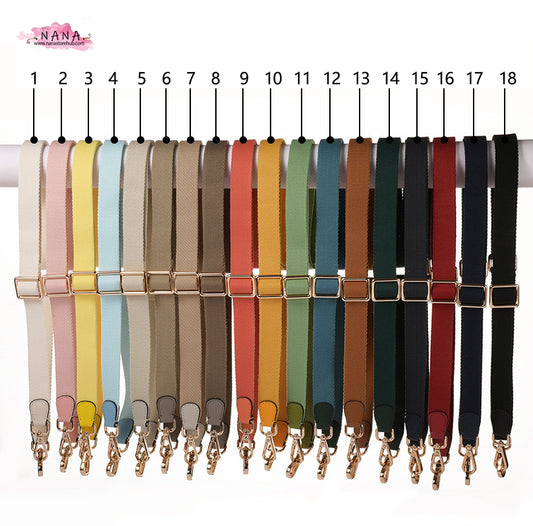 1 inch Canvas Leather Bag Strap,High Quality Canvas Strap,Canvas Shoulder Handbag Strap, Replacement Handle ,Bag Accessories,F-37/JD-2130