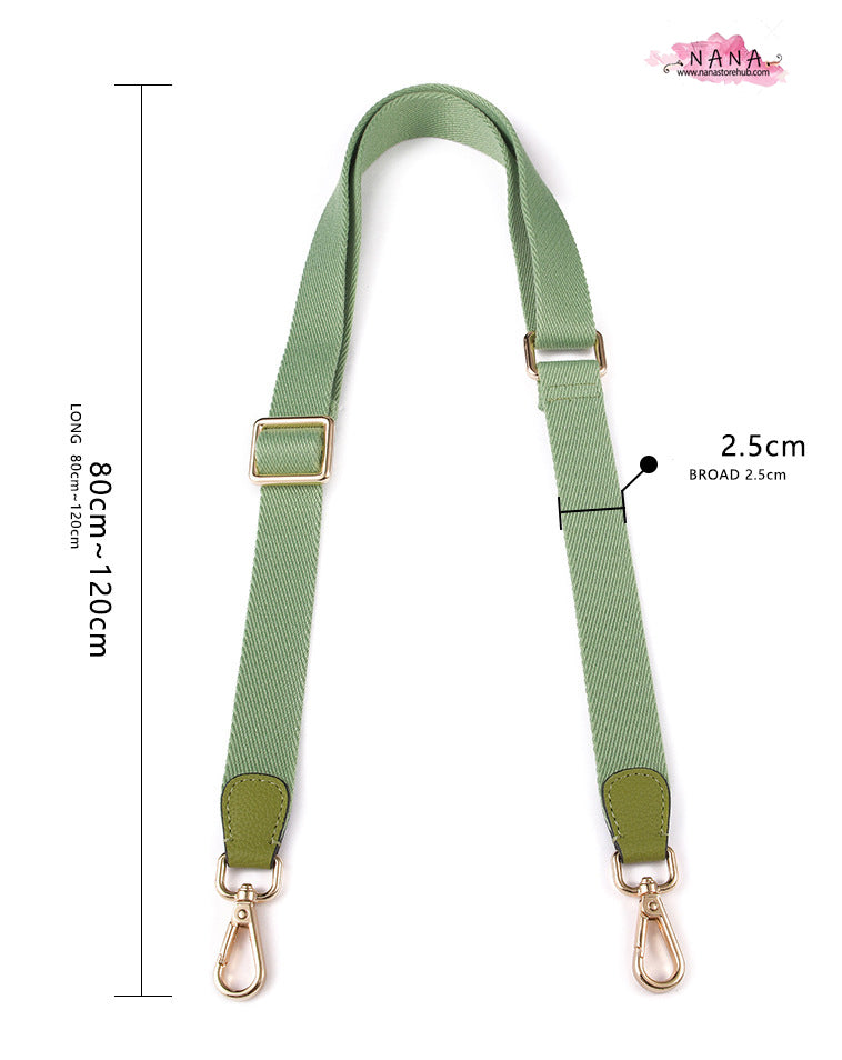 1 inch Canvas Leather Bag Strap,High Quality Canvas Strap,Canvas Shoulder Handbag Strap, Replacement Handle ,Bag Accessories,F-37/JD-2130