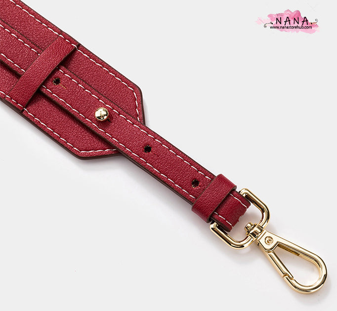 4CM Full Grain Leather Bag Strap,High Quality Smooth Leather Wrapping, Leather Shoulder Handbag Strap,Replacement Handle,JD-2139