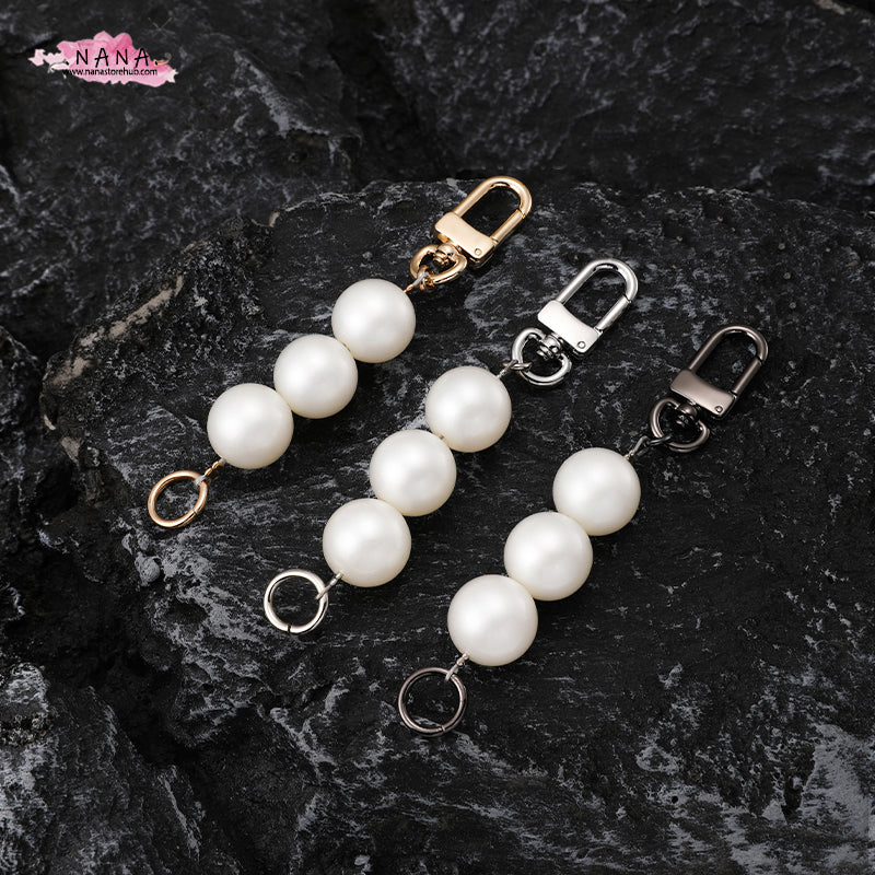 Pearl High Quality Purse Extension Chain,Alloy and Pearl, Metal Shoulder Extension Handbag Strap,Bag Strap, Bag Accessories, JD-2163