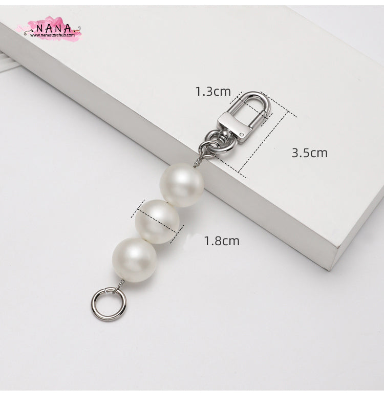 Pearl High Quality Purse Extension Chain,Alloy and Pearl, Metal Shoulder Extension Handbag Strap,Bag Strap, Bag Accessories, JD-2163